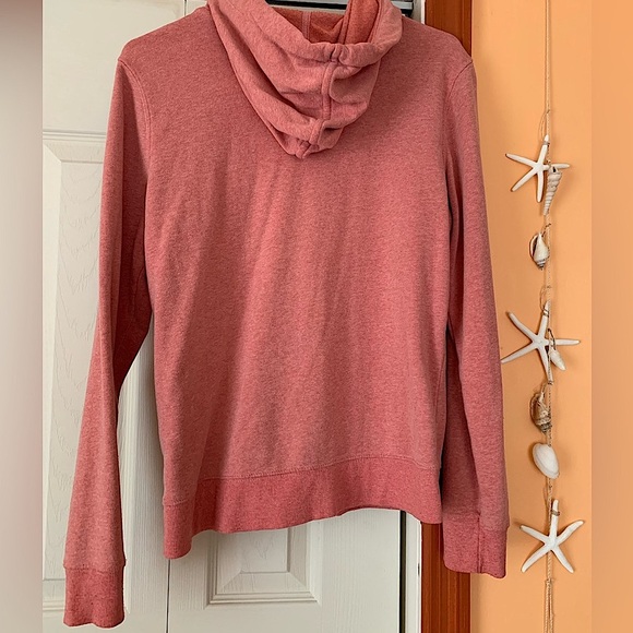 Old Navy Women’s Pink Fleece Zip Up Hoodie Jacket Size Medium - Picture 3 of 5
